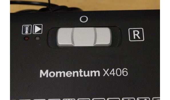 papierversnipperaar REXEL Momentum X406, zonder kabels, werking niet gekend